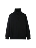Quarter-Zip Drop Shoulder Sweatshirt
