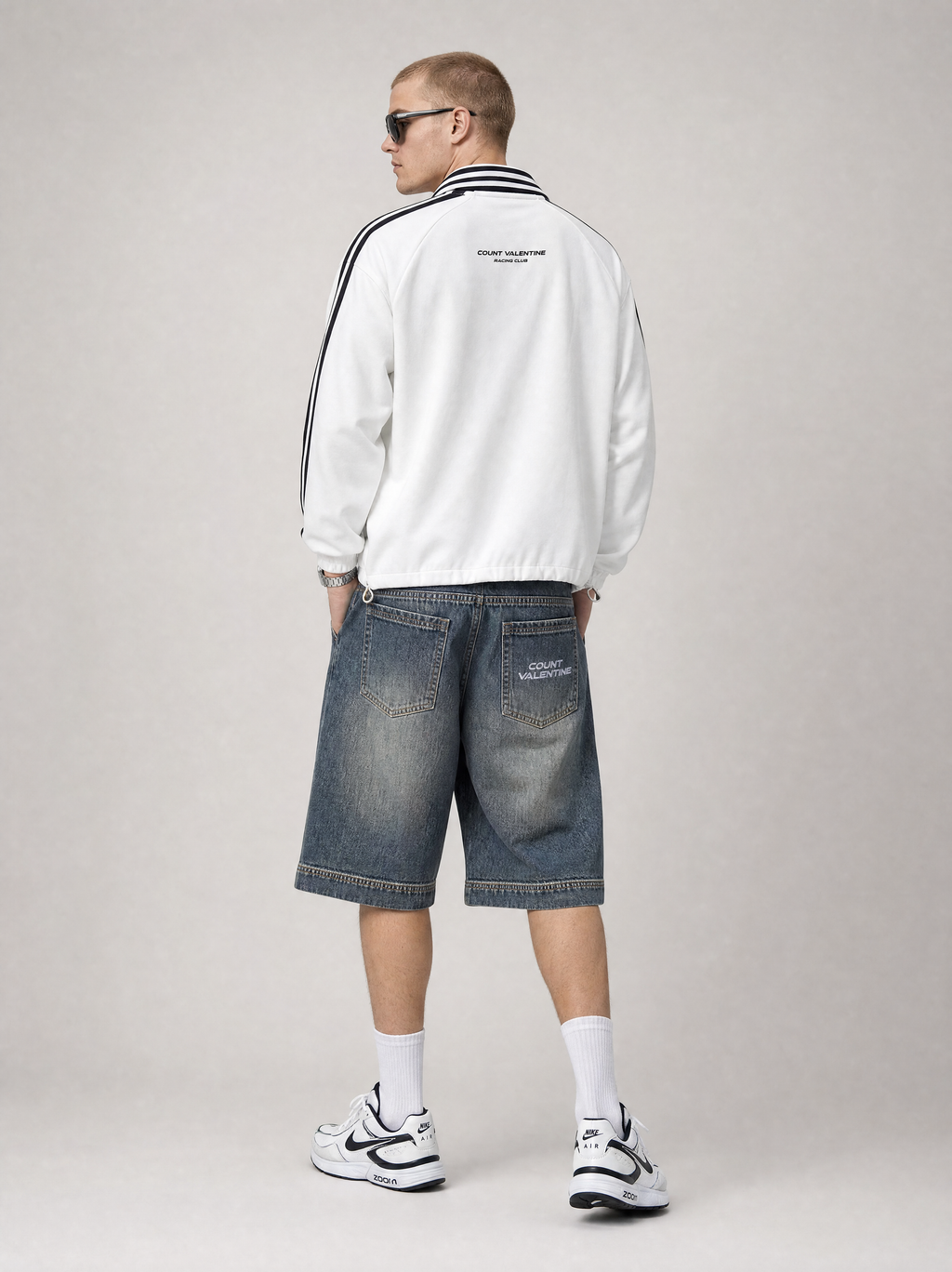 Circuit Drift Sweatshirt - White