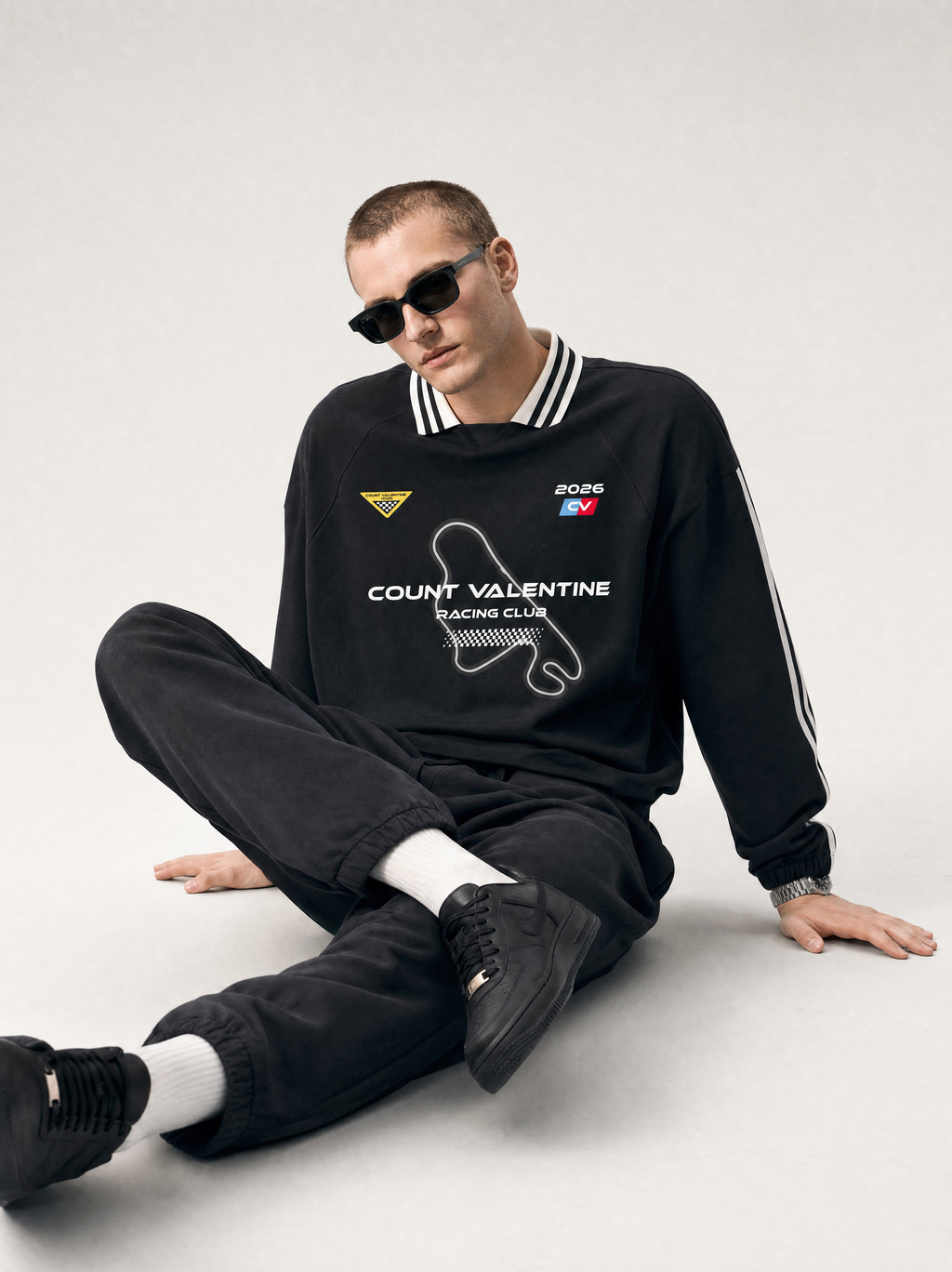 Circuit Drift Sweatshirt - Black