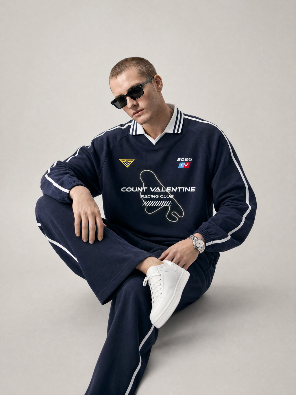 Circuit Drift Sweatshirt - Royal Blue