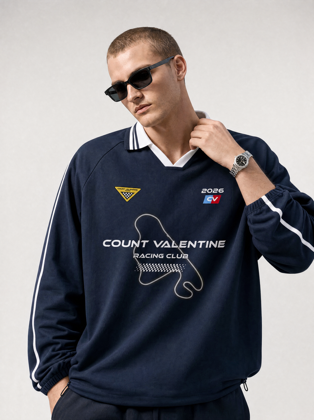 Circuit Drift Sweatshirt - Royal Blue