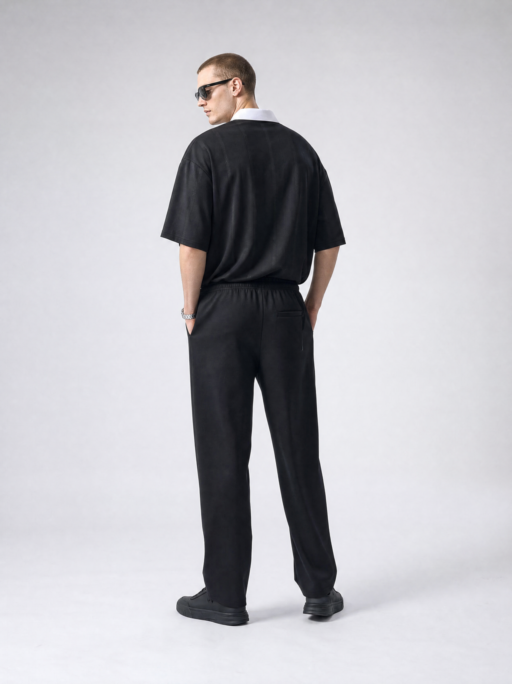 Racing Club Grid Jersey - Black