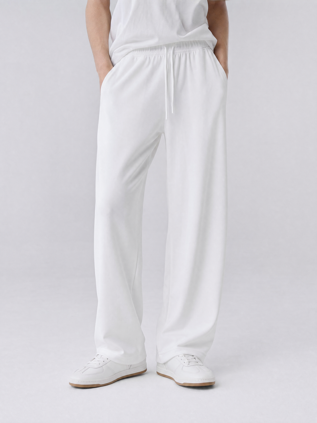 Pit Lane Weekend Sweatpant - White