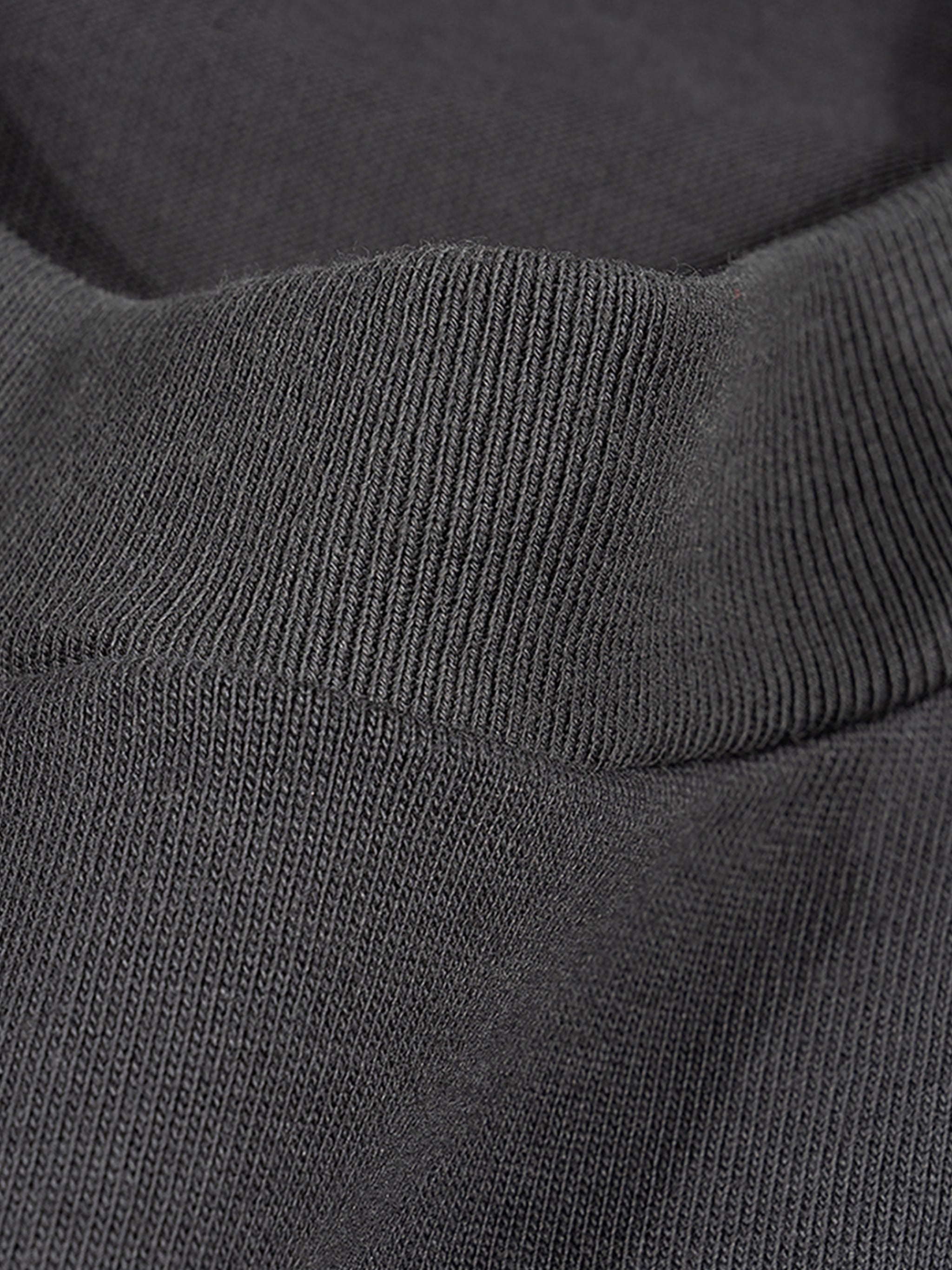 Raw Edge Boxy Non-Shrink T-Shirt