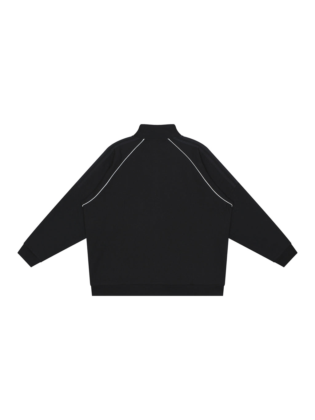 Reflection Striped Raglan Sleeve  Jacket