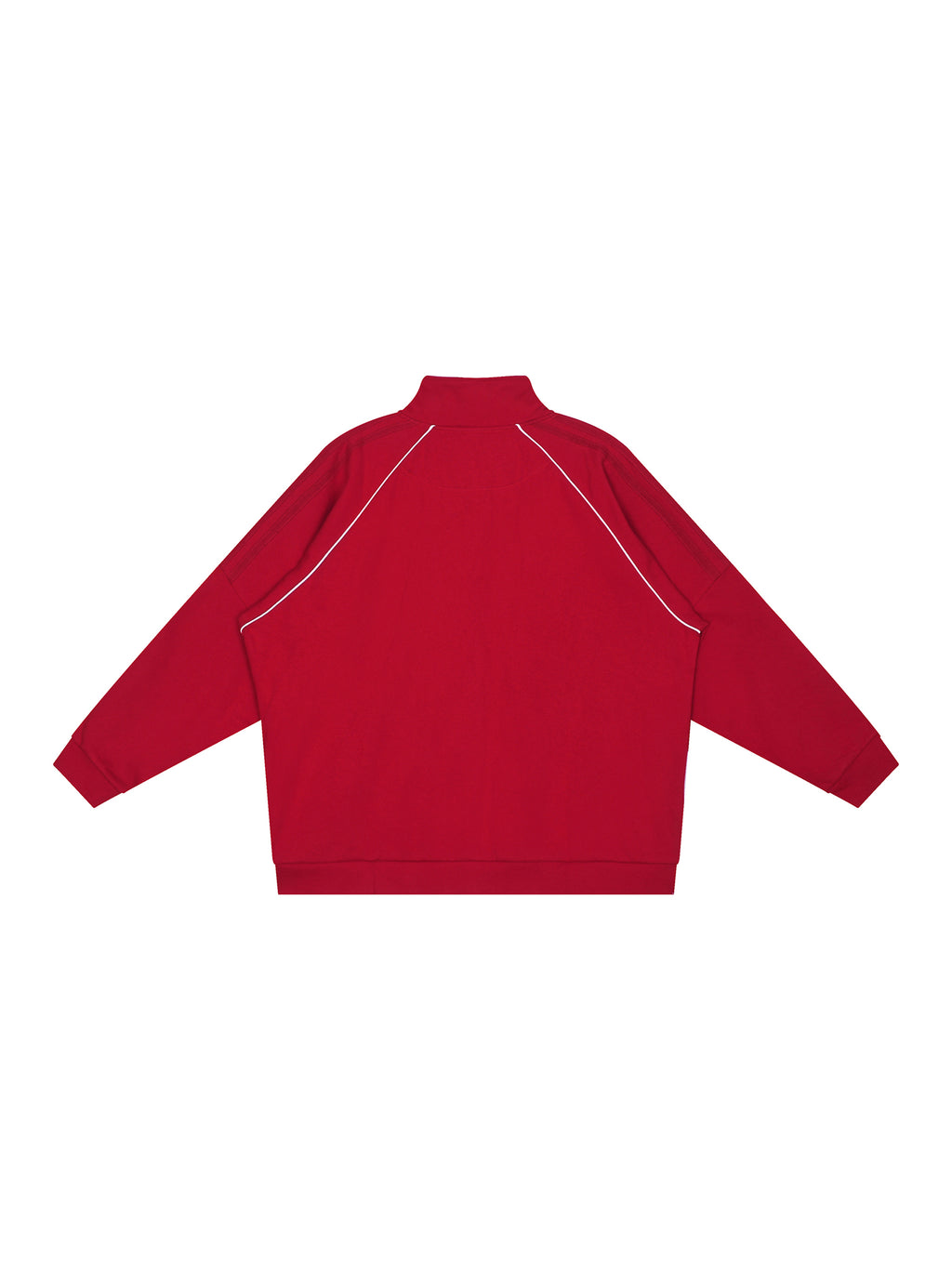 Reflection Striped Raglan Sleeve  Jacket