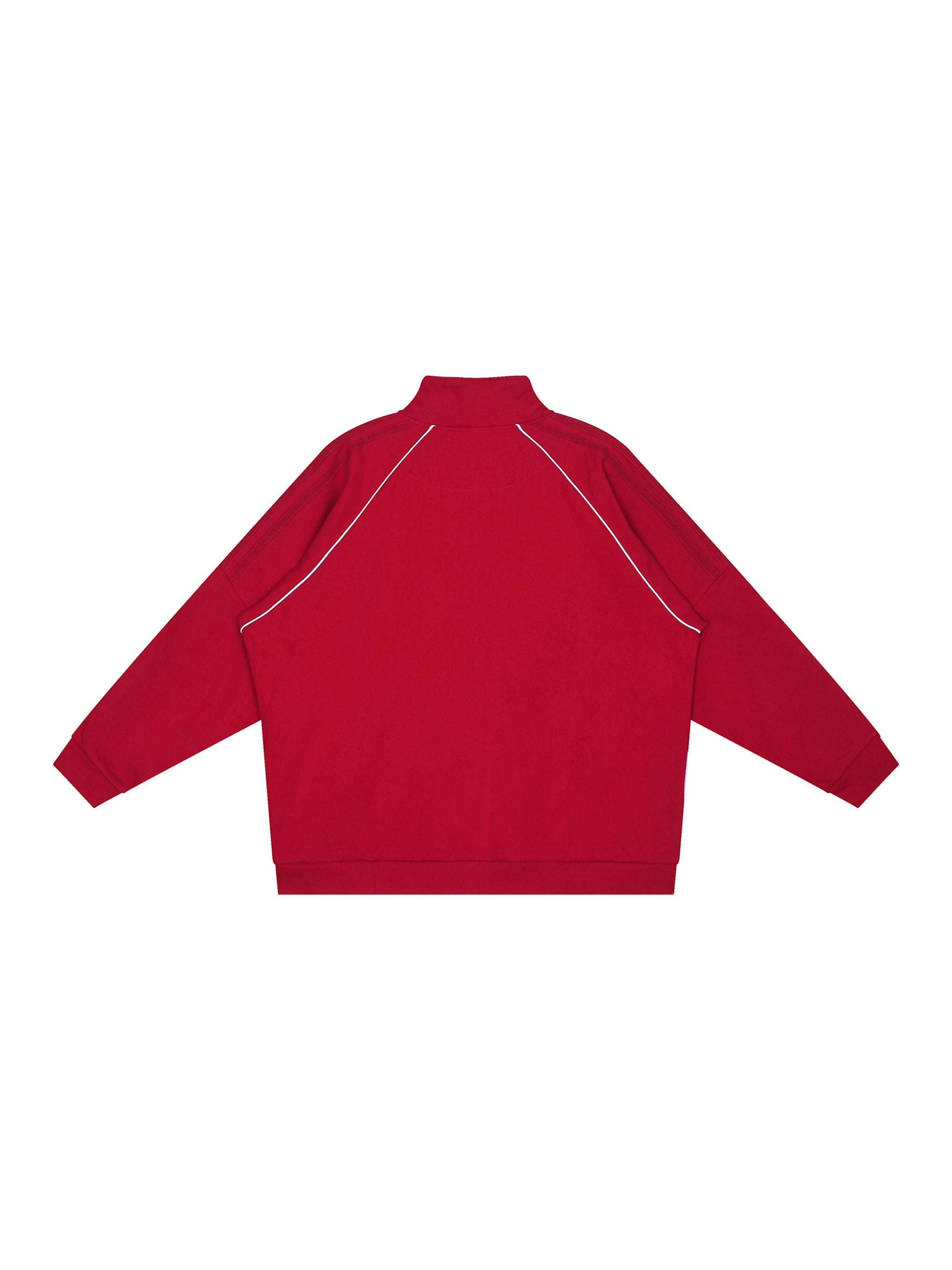 Reflection Striped Raglan Sleeve  Jacket