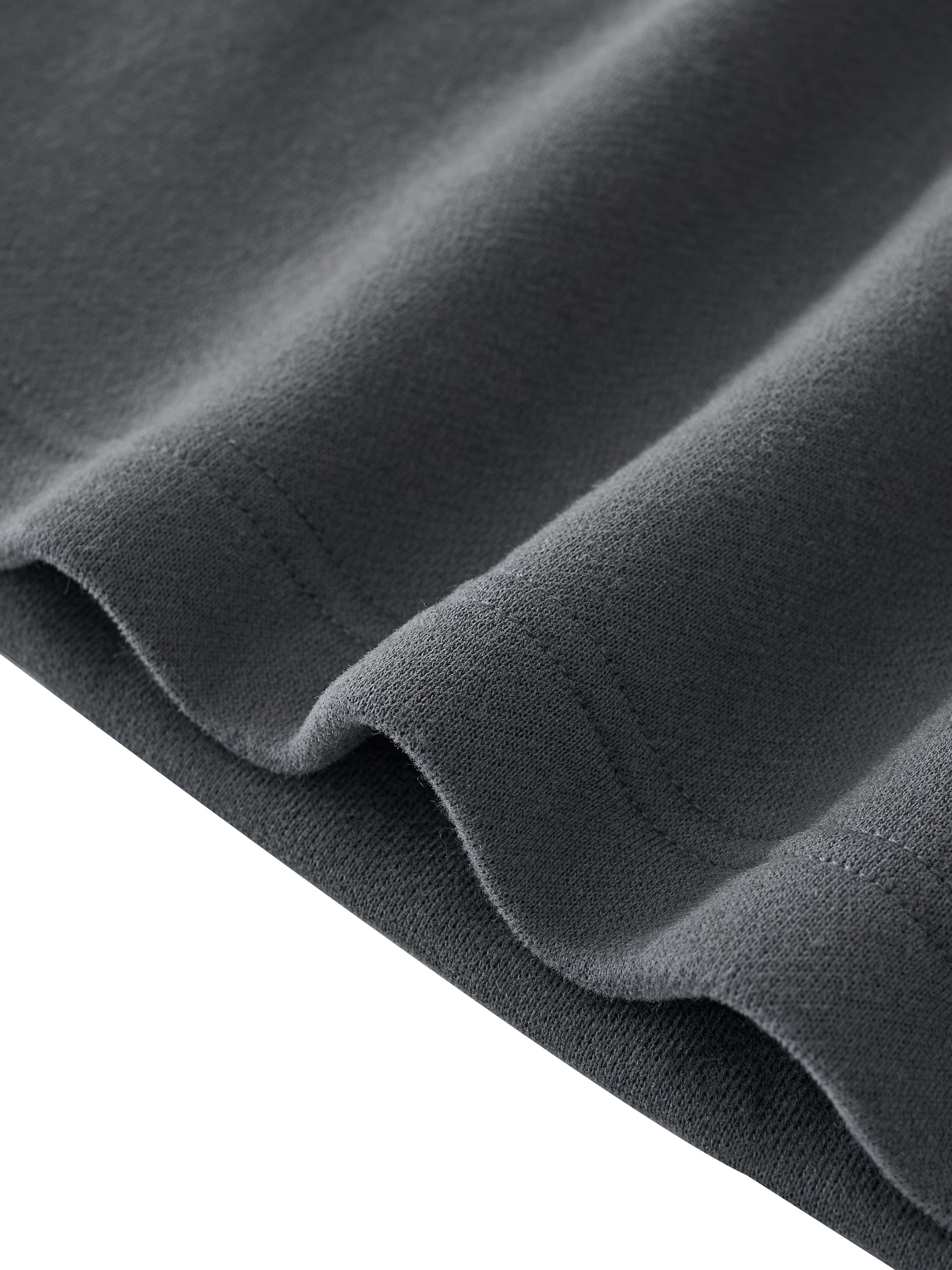 Relaxed Drawstring Three-quarter Sweatpants