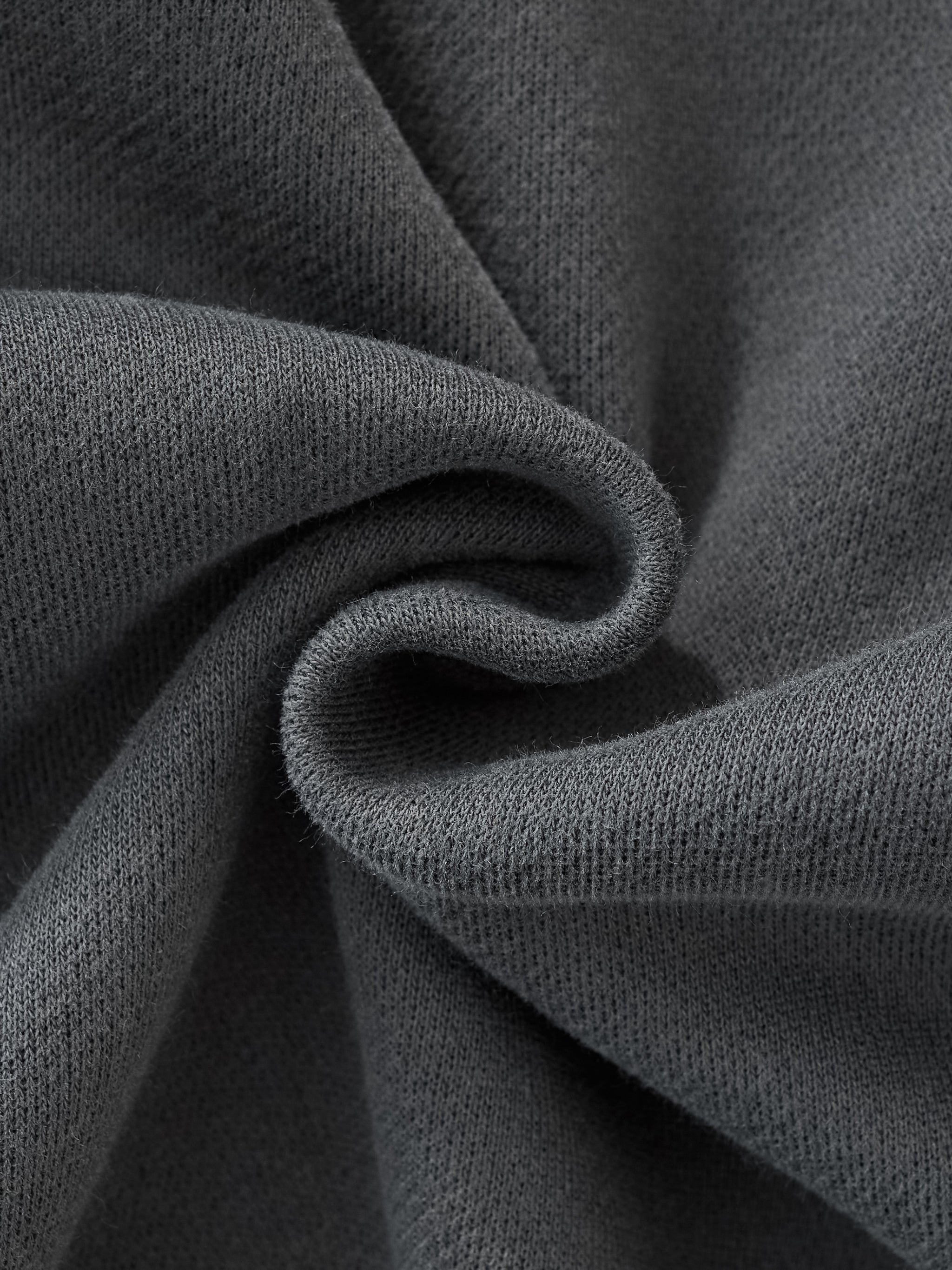 Relaxed Drawstring Three-quarter Sweatpants