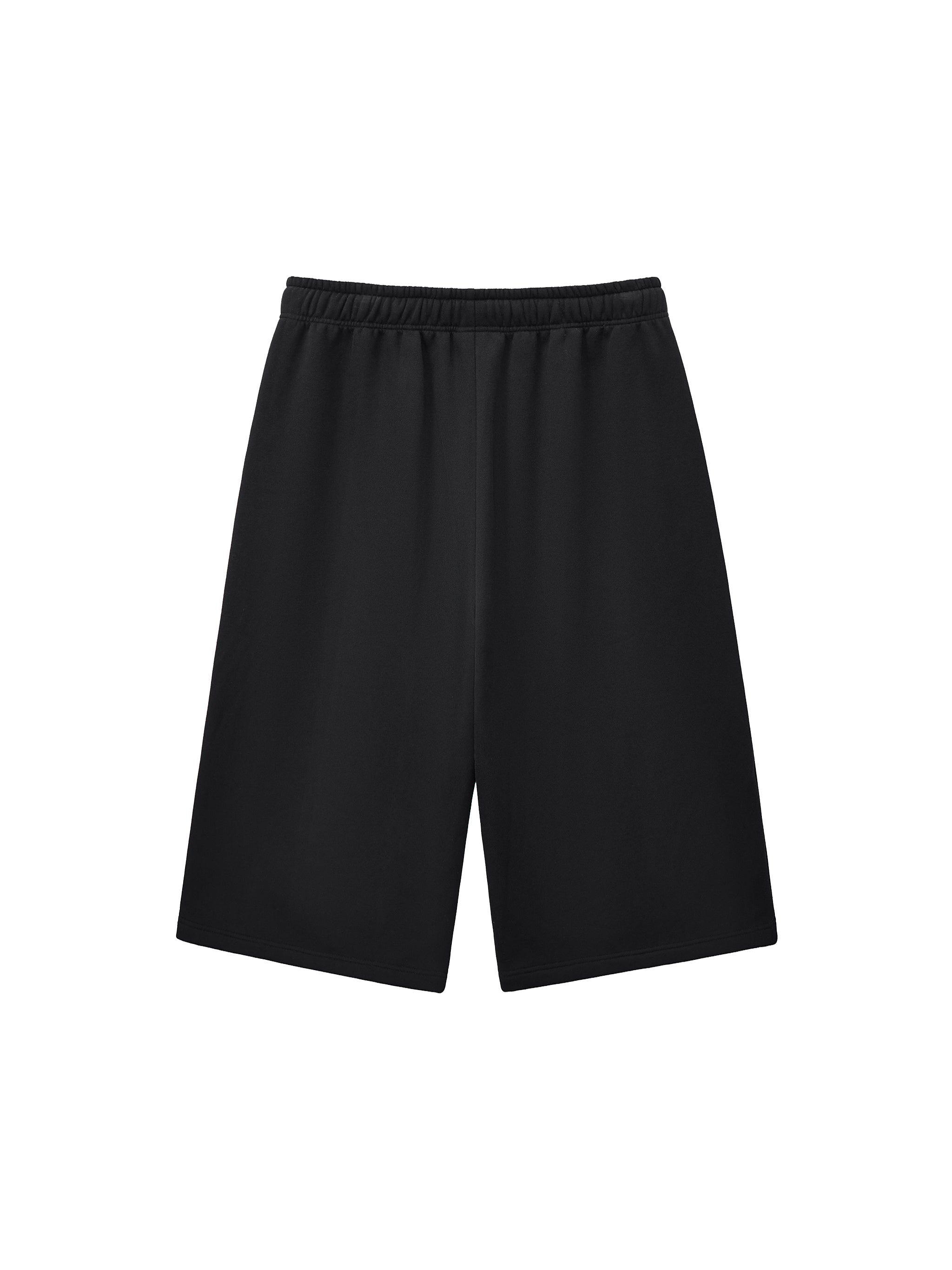 Relaxed Drawstring Three-quarter Sweatpants