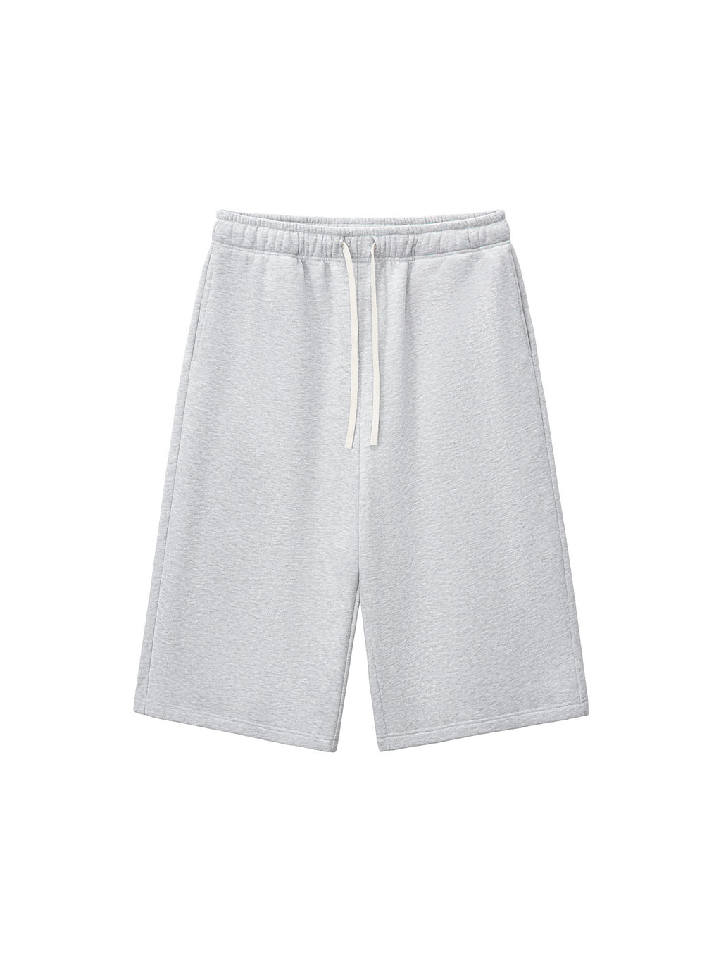 Relaxed Drawstring Three-quarter Sweatpants
