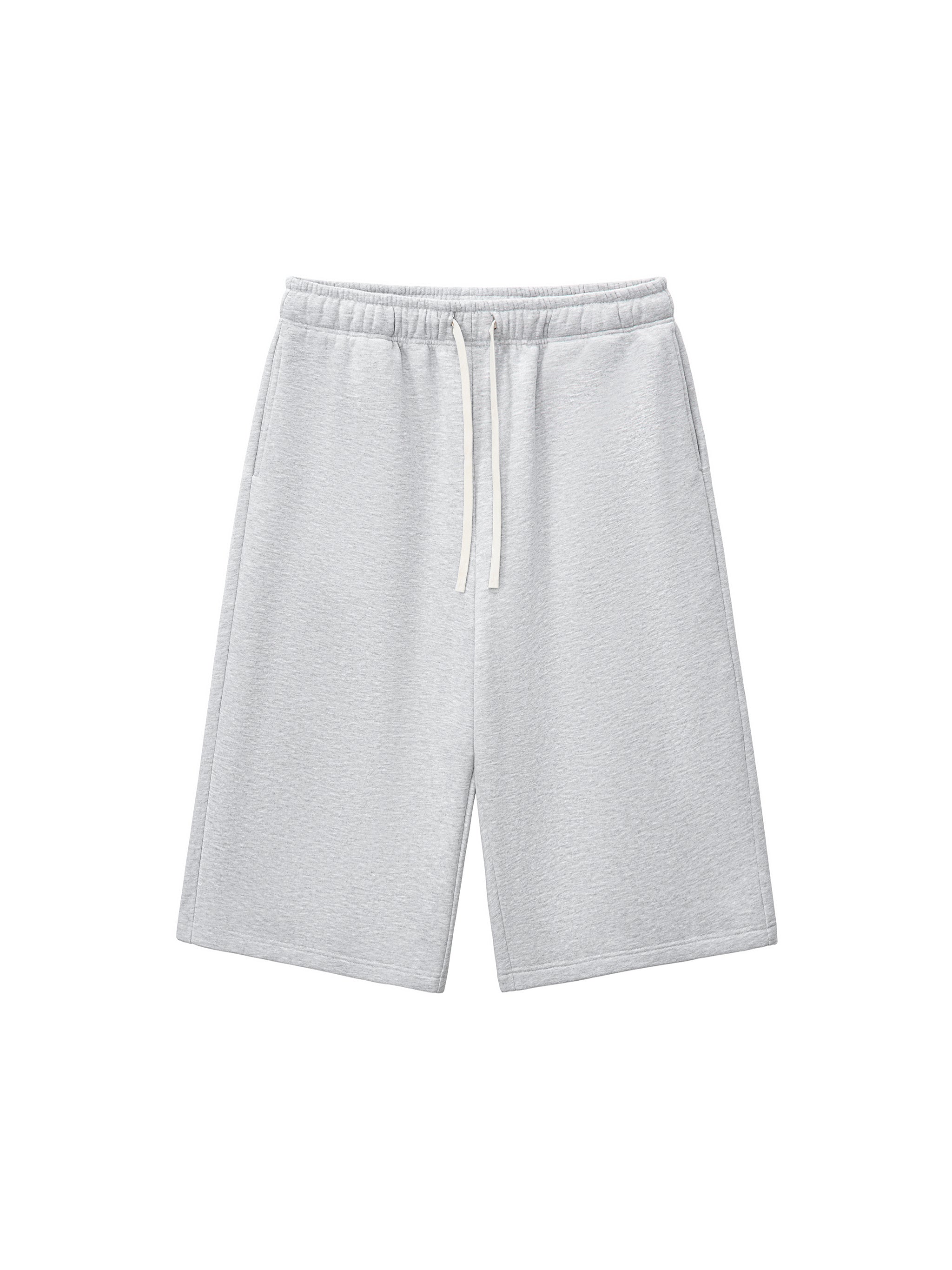 Relaxed Drawstring Three-quarter Sweatpants