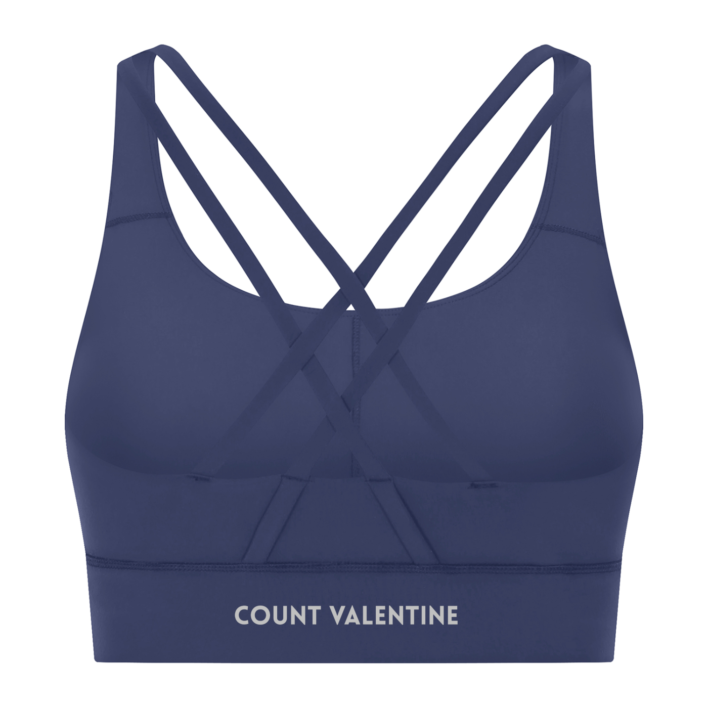 Strappy Criss-Cross Sports Bra
