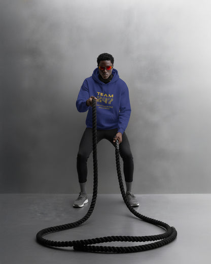 TEAM 247 ROYAL BLUE PERFORMANCE HOODIE