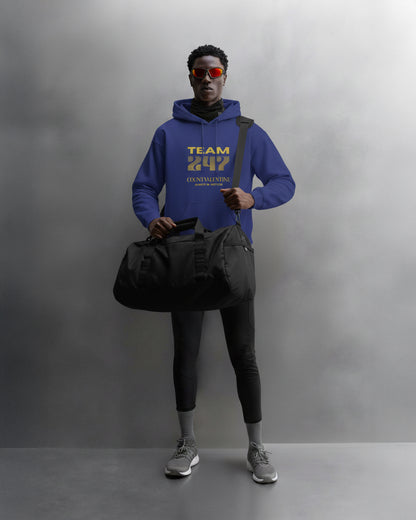 TEAM 247 ROYAL BLUE PERFORMANCE HOODIE