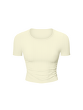 Ruched Bodycon Crop Top