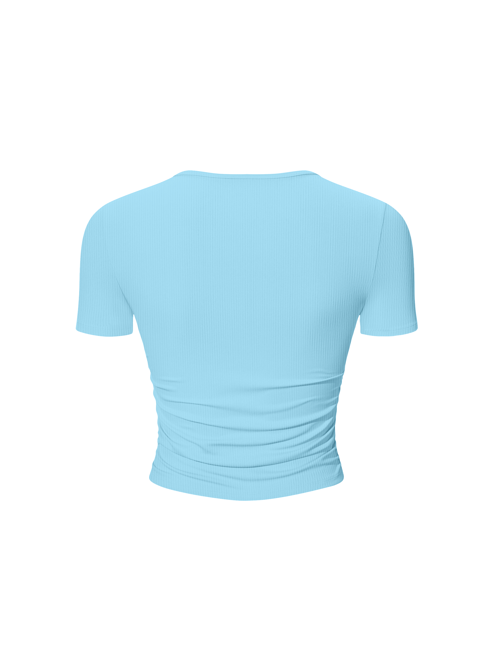Ruched Bodycon Crop Top