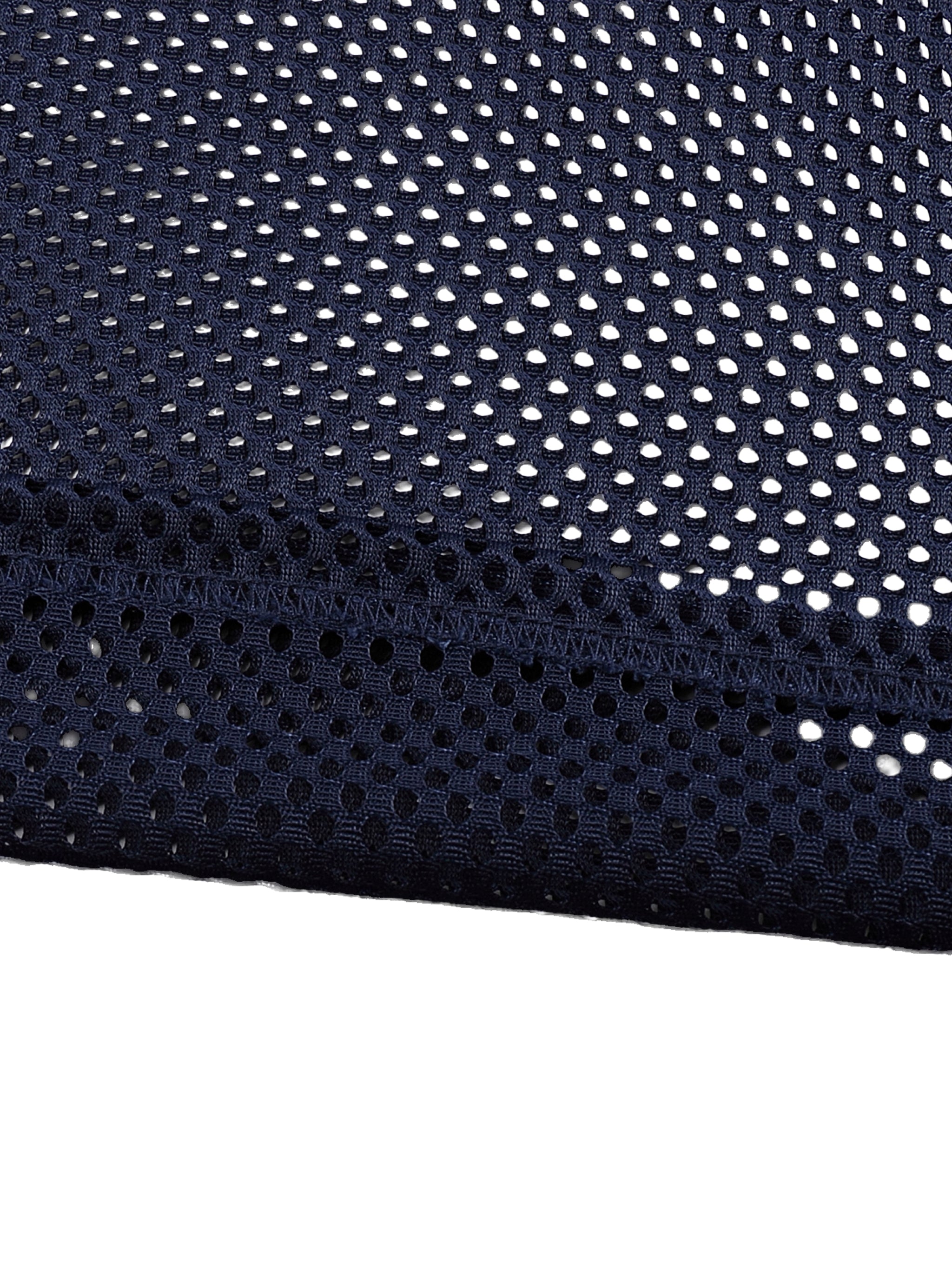 See-through Boxy Net T-Shirt-M