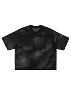 See-through Boxy Net T-Shirt-W