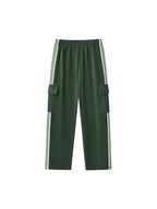 Side Stripe Straight-Leg Pants