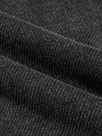 Snow Wash Drawstring Cotton Pants