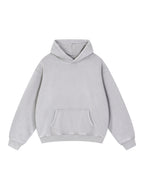 Snow Wash Fleece Oversize Hoodie