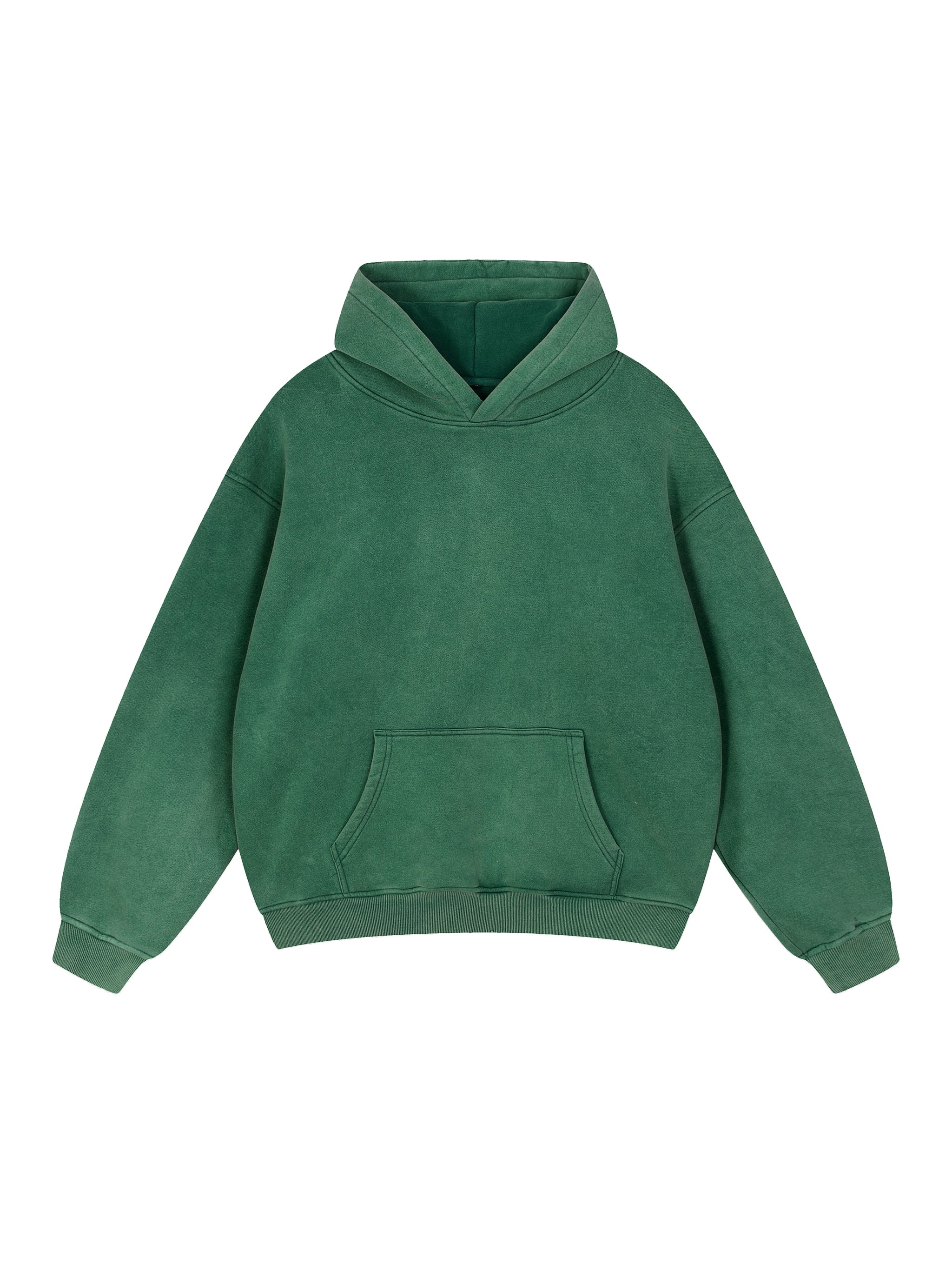 Snow Wash Fleece Oversize Hoodie