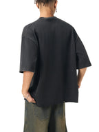 Snow Wash Raw-Hem Boxy T-shirt