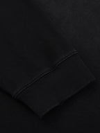 Snow Wash Raw Edge Cotton T-Shirt