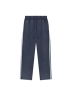Snow Washed Contrast Tape Sweatpants