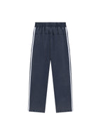 Snow Washed Contrast Tape Sweatpants