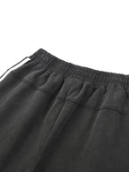 Snow Washed Contrast Tape Sweatpants