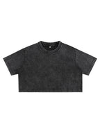 Snow Washed Crop Top
