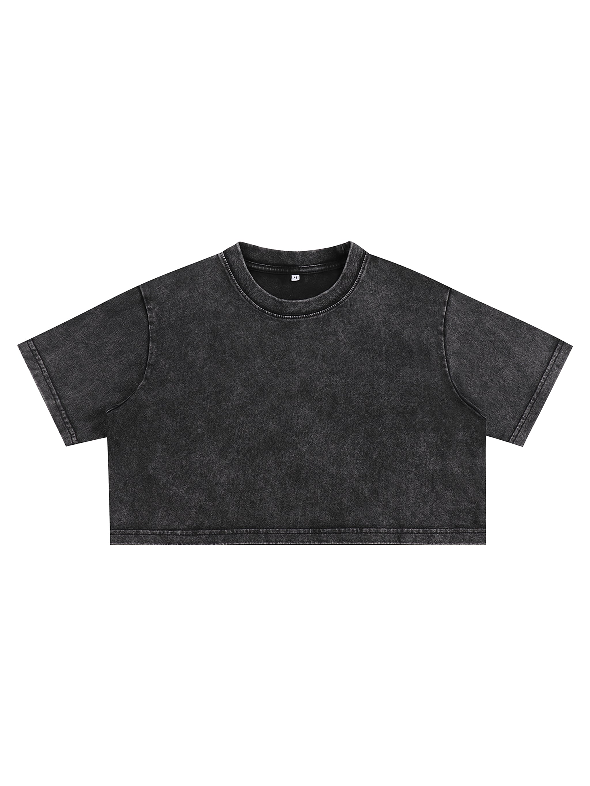Snow Washed Crop Top