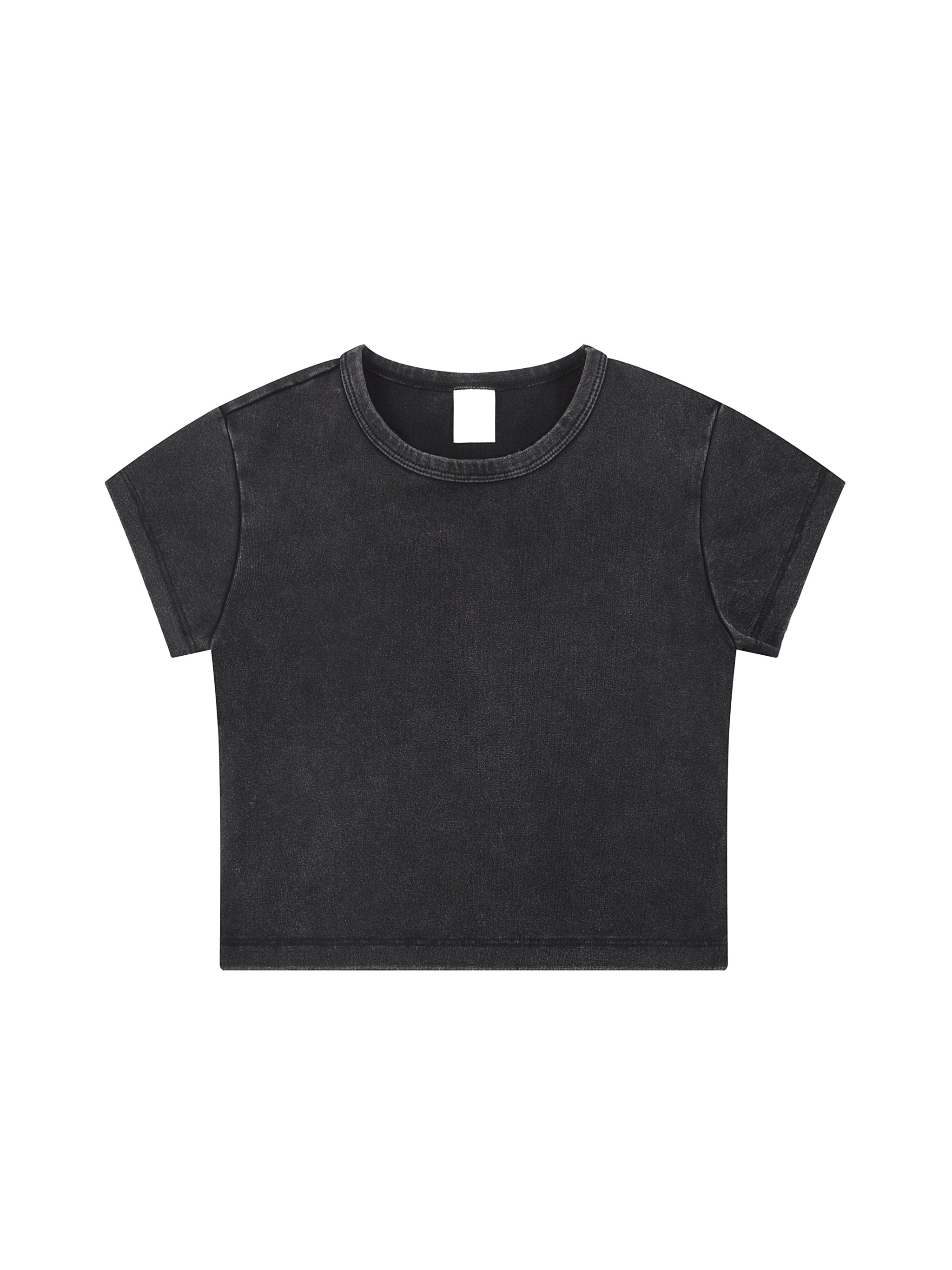 Snow Washed Crop Top