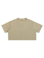 Snow Washed Crop Top