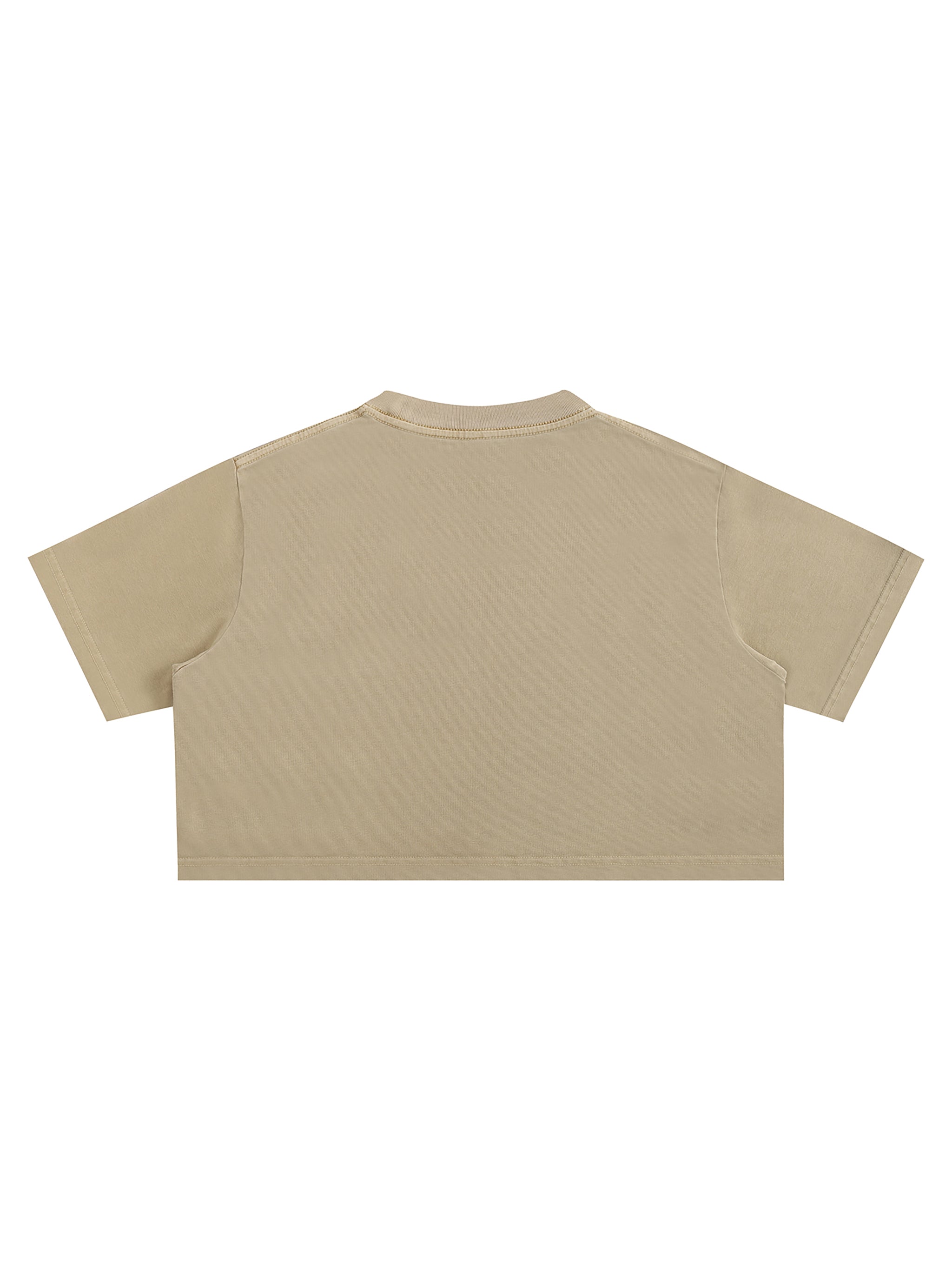 Snow Washed Crop Top