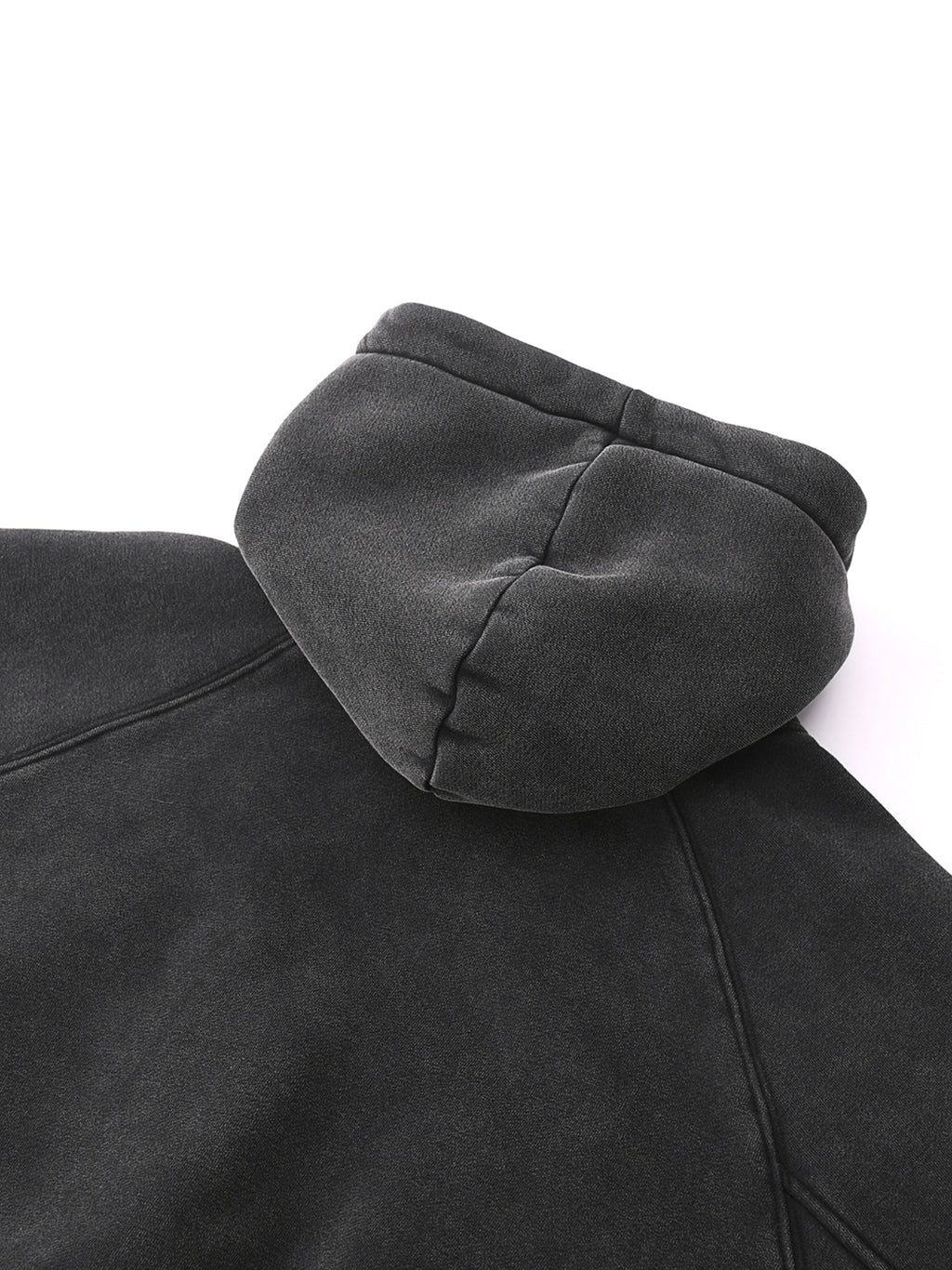 Snow Washed Cropped Hoodie