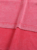 Snow Washed Frayed Edge T-Shirt Women