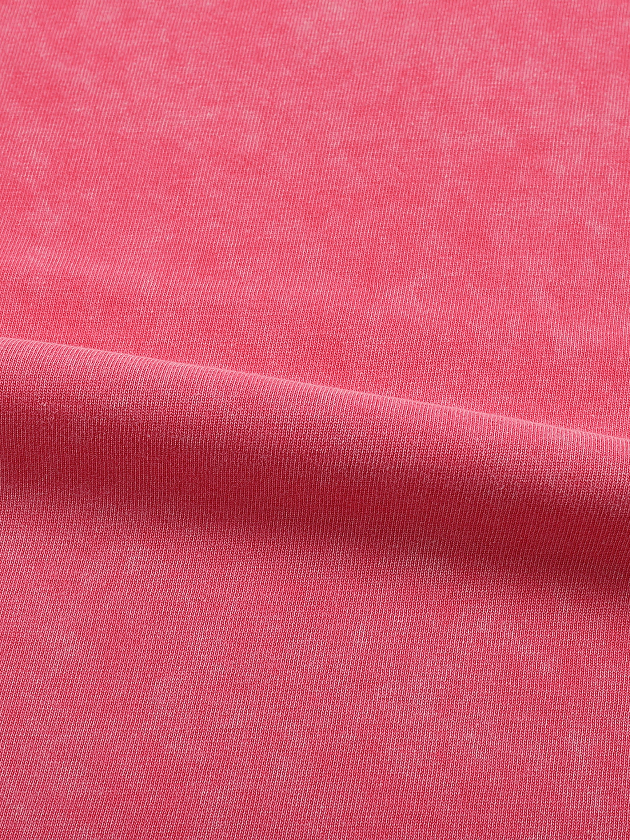 Snow Washed Frayed Edge T-Shirt Men