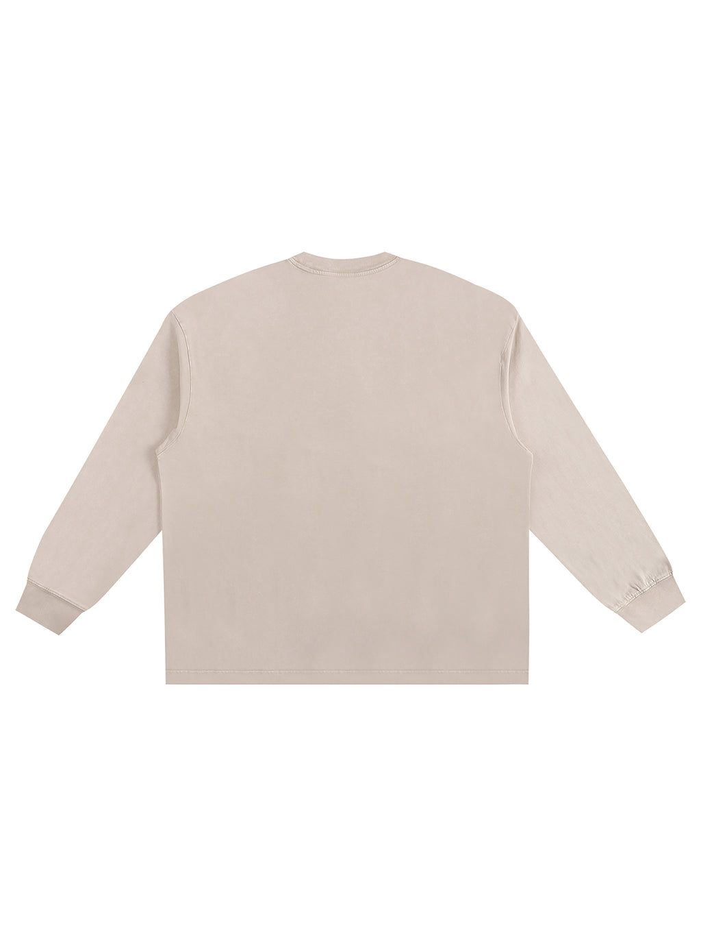 Snow Washed Frayed Edge T-Shirt Men