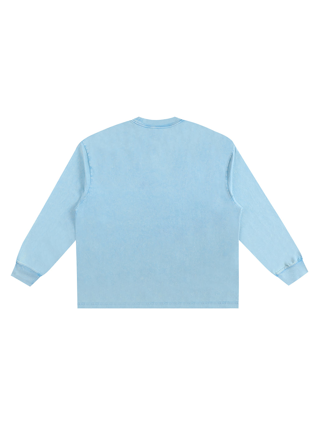 Snow Washed Frayed Edge T-Shirt Men