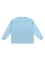 Snow Washed Frayed Edge T-Shirt Men