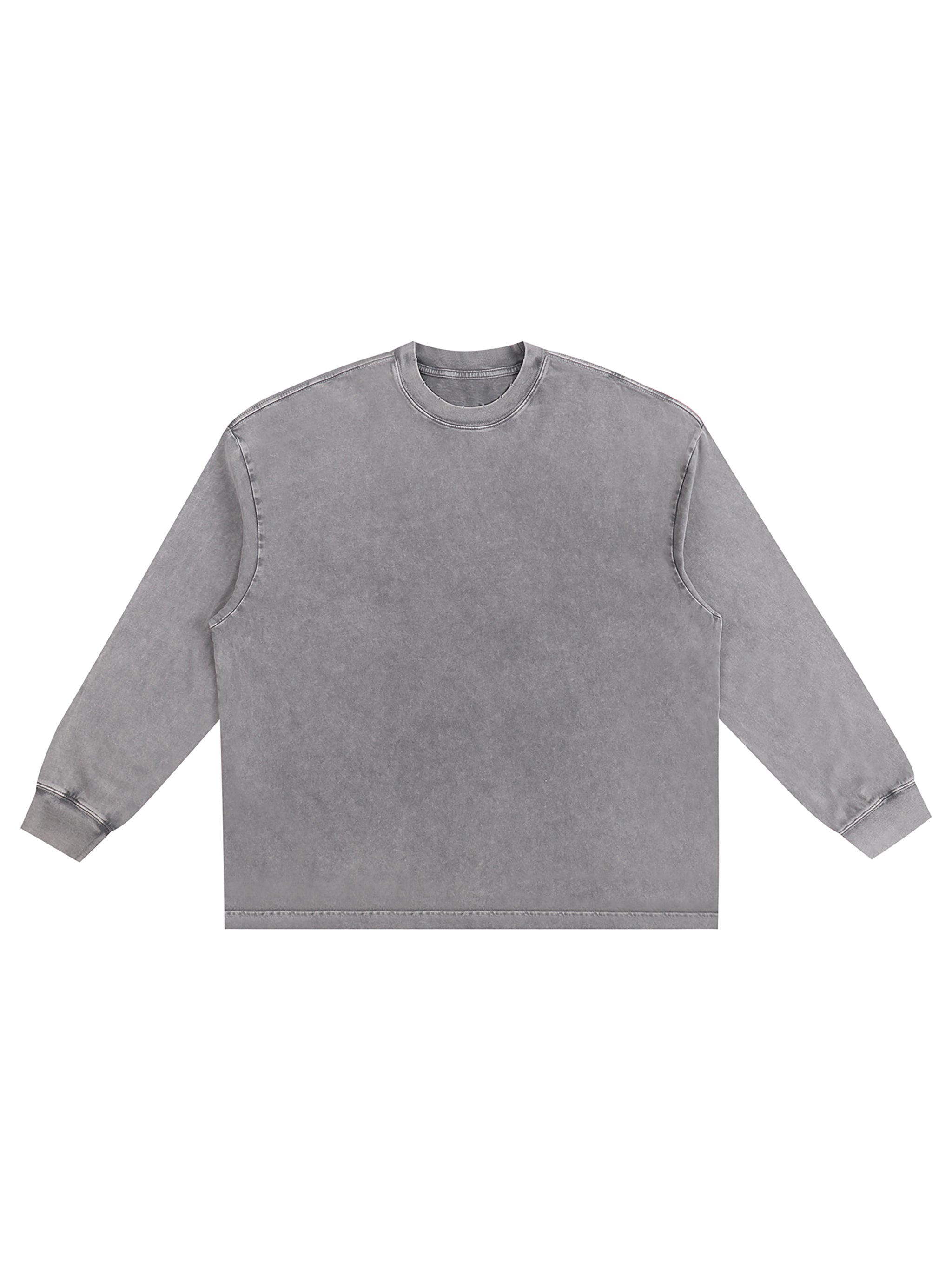 Snow Washed Frayed Edge T-Shirt Men