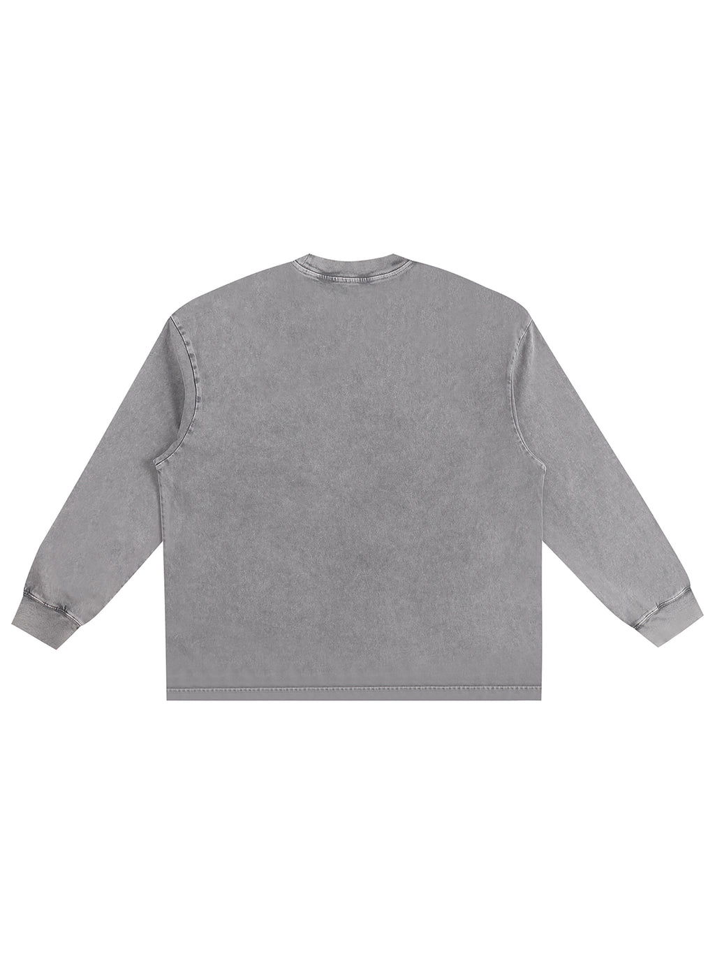 Snow Washed Frayed Edge T-Shirt Men