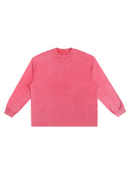Snow Washed Frayed Edge T-Shirt Men