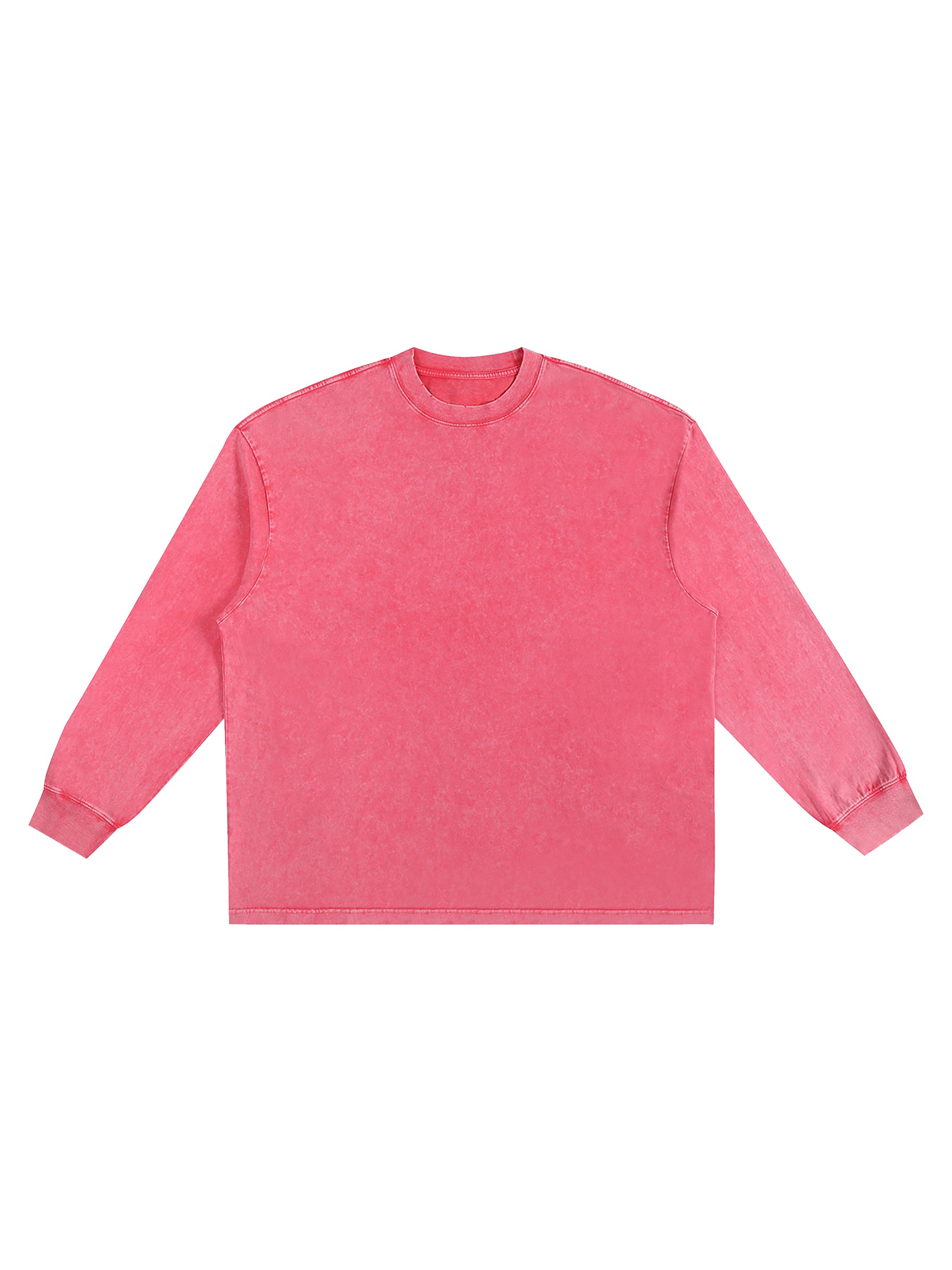 Snow Washed Frayed Edge T-Shirt Men