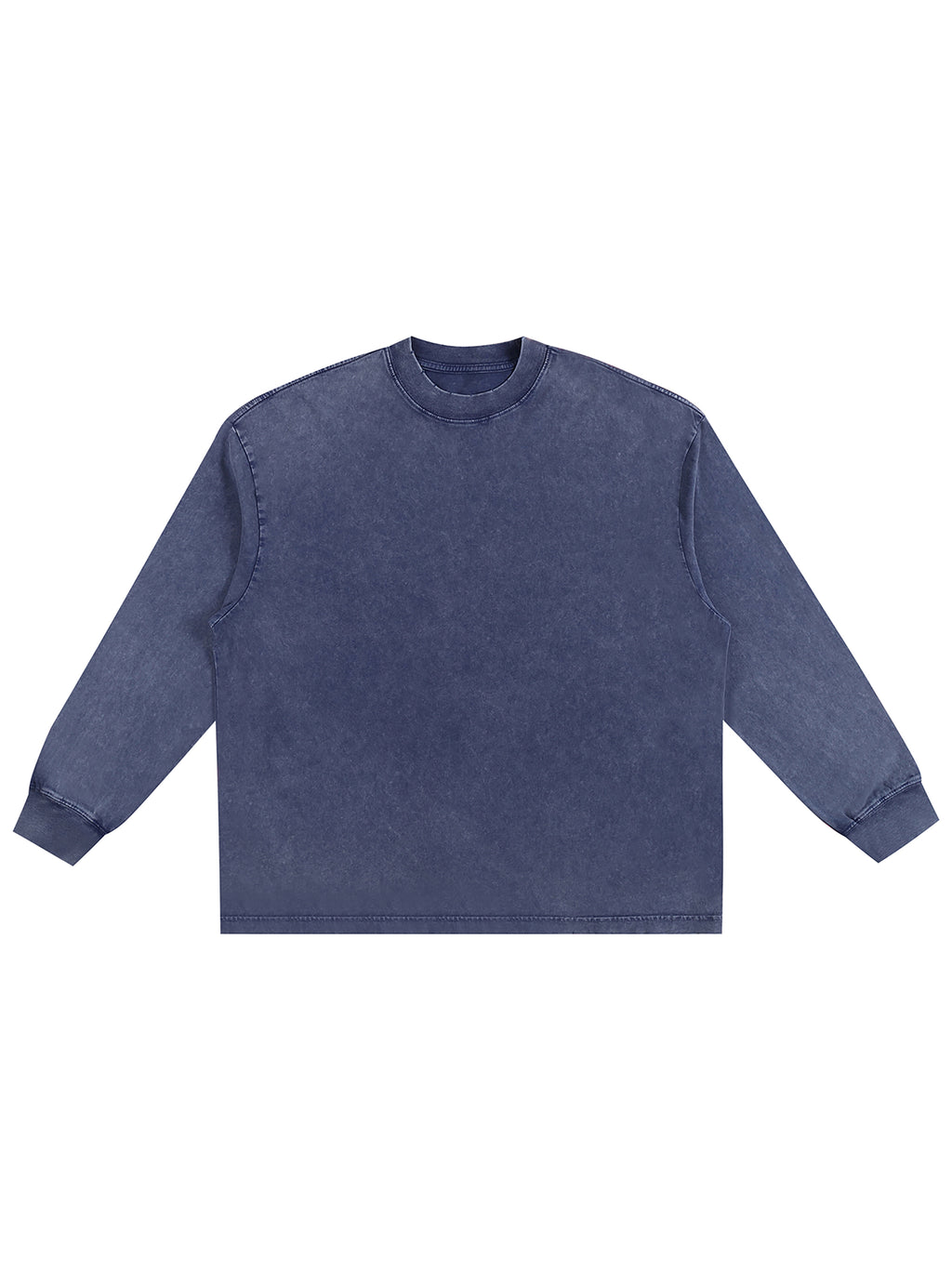 Snow Washed Frayed Edge T-Shirt Men