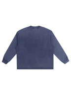 Snow Washed Frayed Edge T-Shirt Men