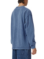 Snow Washed Frayed Edge T-Shirt Men